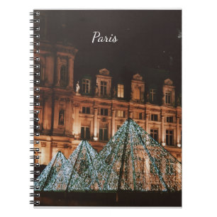 Caderno Espiral O Louvre, Paris, França