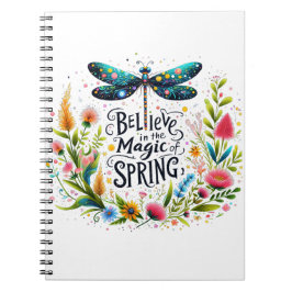 Caderno Espiral O Magia da Primavera floral
