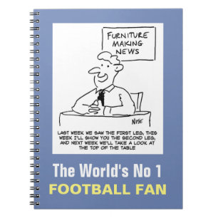 Caderno Espiral O Maior Fã de Futebol do Mundo