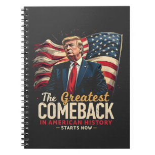 Caderno Espiral O maior retorno da história americana