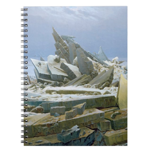 Caderno Espiral O mar polar, 1824 (Frente)