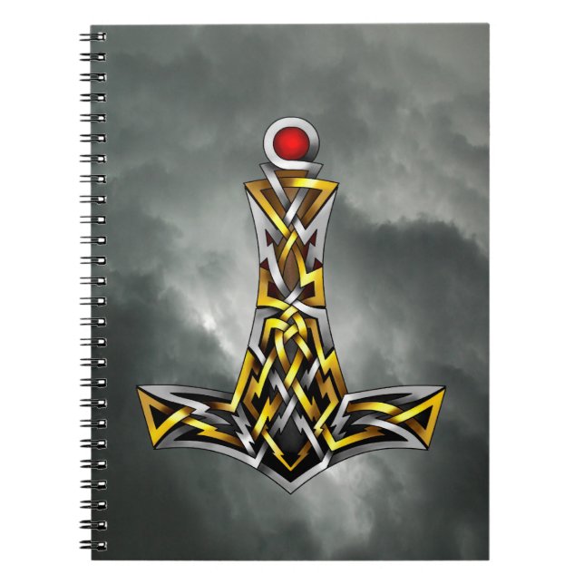 Caderno Espiral O martelo do Thor (Frente)