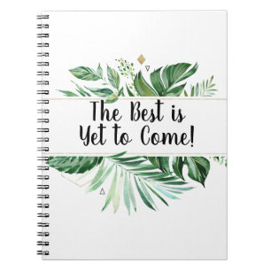 Caderno Espiral O melhor ainda é o Diário tropical