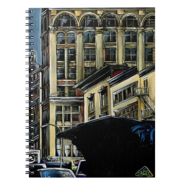 Caderno Espiral O melhor da Broadway, Nova Iorque (Frente)