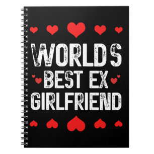 Caderno Espiral O melhor ex-Namorada do mundo diz coisas engraçada