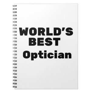 Caderno Espiral O melhor óptico do mundo
