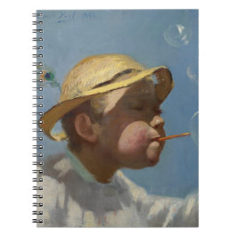 Caderno Espiral O Menino da Bolha (de Paul Peel)