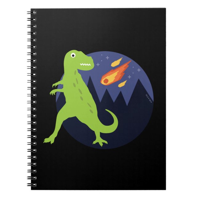 Caderno Espiral O meteorito que colou (Frente)