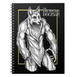 Caderno Espiral O Michigan Dogman