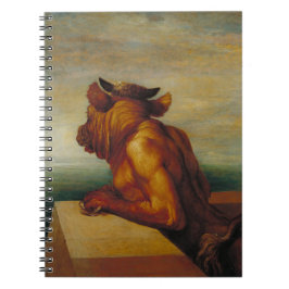 Caderno Espiral O Minotauro George Frederic Watts Art