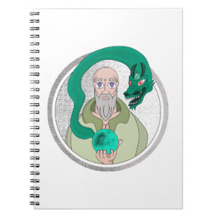 Caderno Espiral O Monge e o Dragão