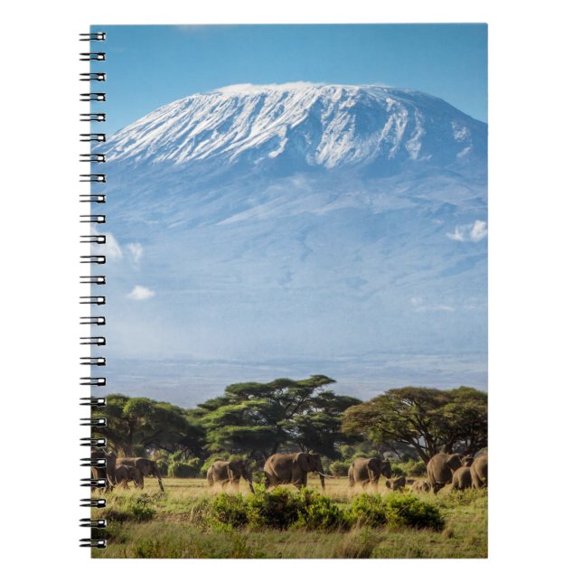 Caderno Espiral O Monte Kilimanjaro (Frente)