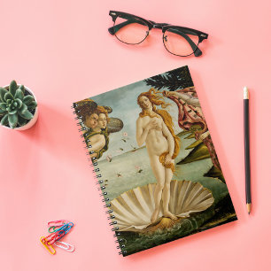 Caderno Espiral O Nascimento de Vênus   Botticelli