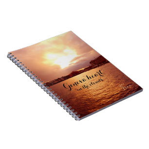 Caderno Espiral O notebook do coração de Genebra