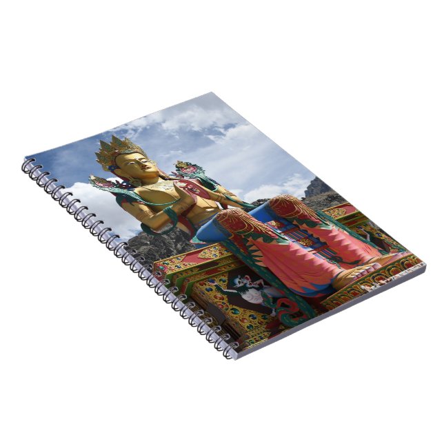 Caderno Espiral O notebook espiral da estátua gigante (Lado Direito)