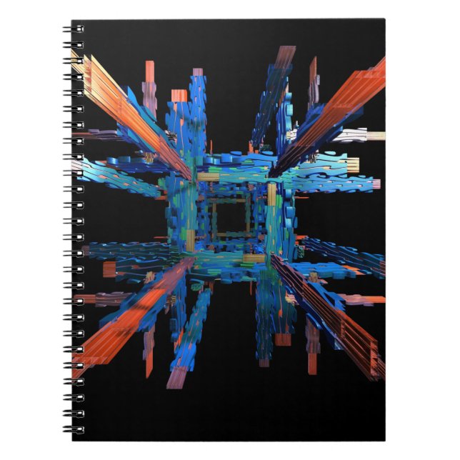 Caderno Espiral O notebook espiral mecânico de tudo (Frente)