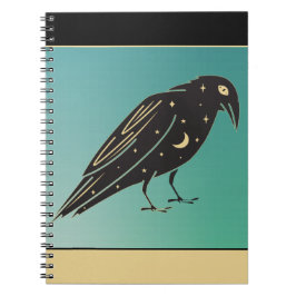 Caderno Espiral O notebook Ravens