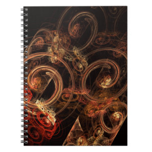 Caderno Espiral O Notebook Sound of Music Abstrato Art
