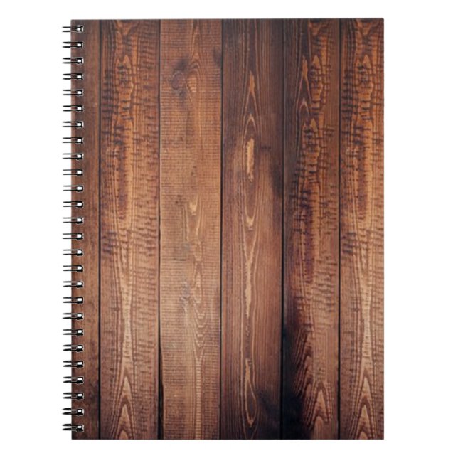 Caderno Espiral O olhar de madeira real! (Frente)