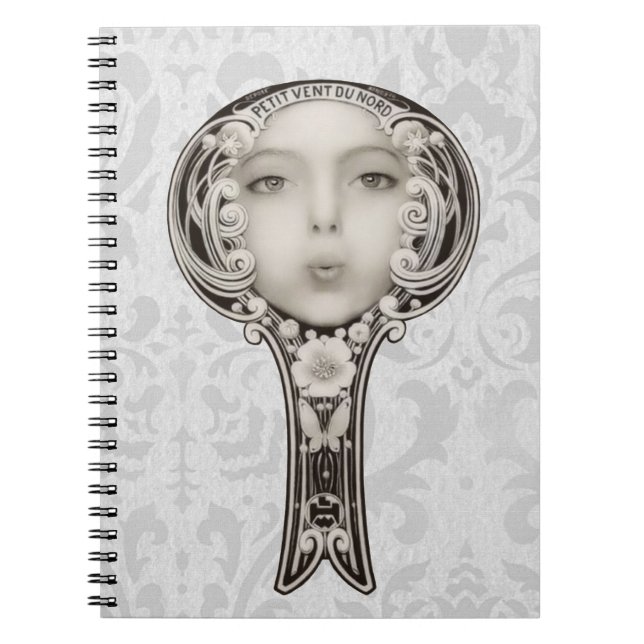 Caderno Espiral O Pequeno Vento Norte (Frente)