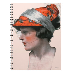 Caderno Espiral O perfil da mulher