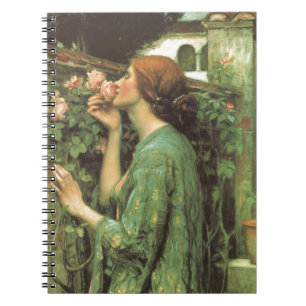 Caderno Espiral O perfume dos rosas