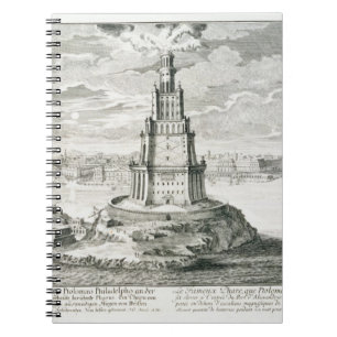 Caderno Espiral O Pharos de Alexandria, chapeia 9 'de Entwurf ei