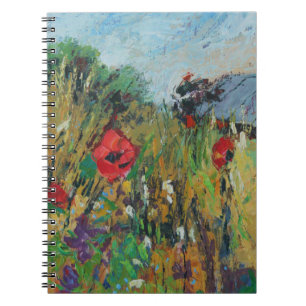 Caderno Espiral O prado floresce 2012