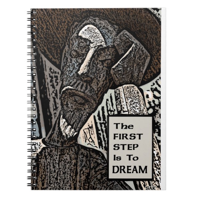 Caderno Espiral O primeiro passo (Frente)