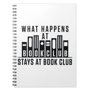 Caderno Espiral O que acontece no Clube do Livro fica no Clube do 