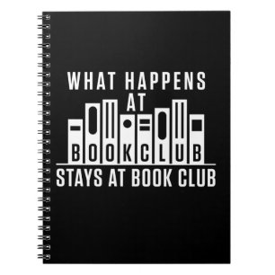Caderno Espiral O que acontece no Clube do Livro fica no Clube do