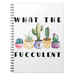Caderno Espiral O que é o Fucculent