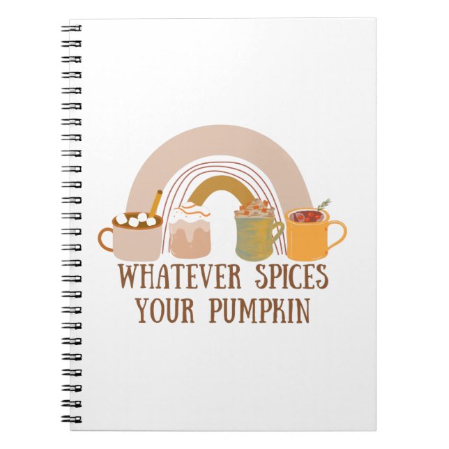 Caderno Espiral O Que Espetar Sua Abóbora (Frente)