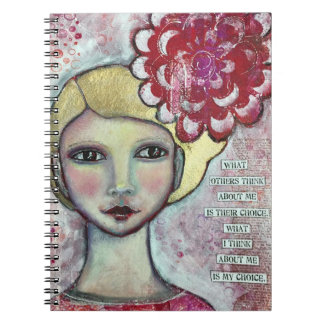 Caderno Espiral O que outro pensam sobre mim