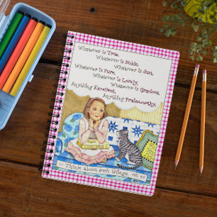 Caderno Espiral O Que Quer Que Seja Diário De Oração