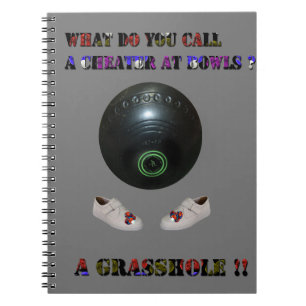 Caderno Espiral O Que Você Chama De Cheater Nas Bolas De Lançament