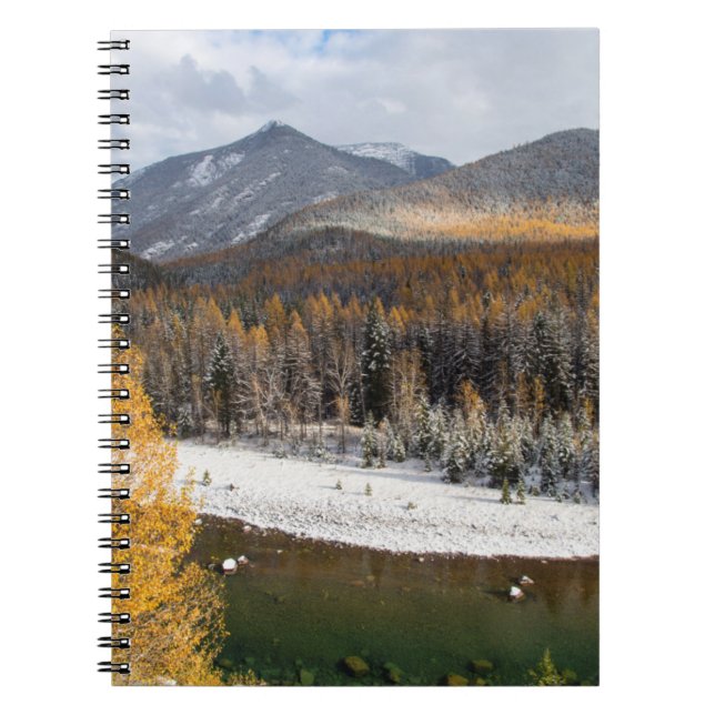Caderno Espiral O Ramo Médio do Rio Flathead (Frente)