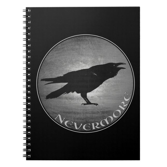 Caderno Espiral O Raven (Frente)