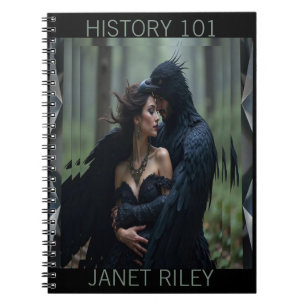 Caderno Espiral O Raven e a Lady Notebook