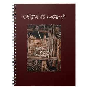 Caderno Espiral O registro do capitão