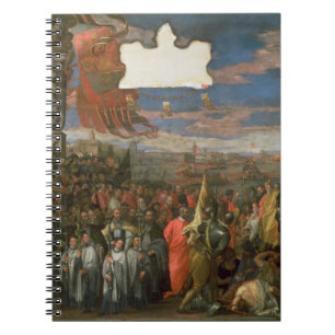 Caderno Espiral O retorno de Andrea Contarini do Doge vitorioso