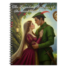 Caderno Espiral O Romance Lendário da Floresta de Sherwood