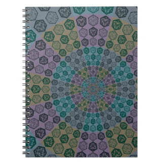 Caderno Espiral O RPG 20D PROJETOU o BLOCO DE NOTAS