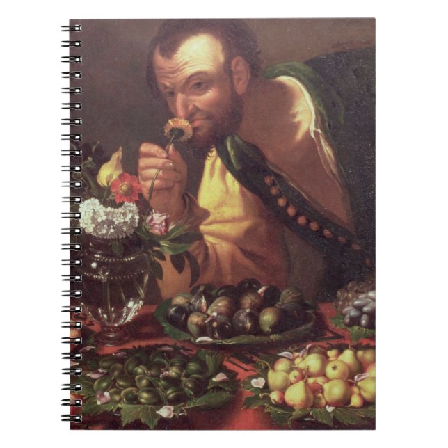 Caderno Espiral O sentido de cheiro (Frente)