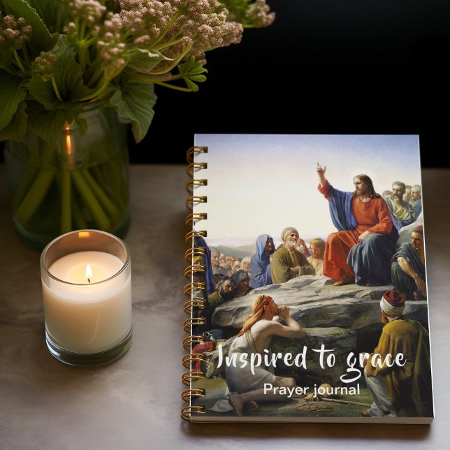 Caderno Espiral O Sermão no Diário de Oração Monte (Criador carregado)