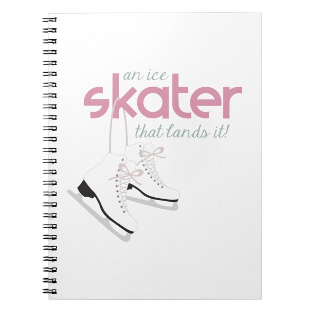 Caderno Espiral O Skater Lança (Frente)