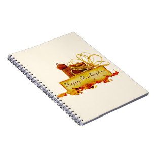 Caderno Espiral O SlipperyJoe's caloroso clima festivo de Ação de 