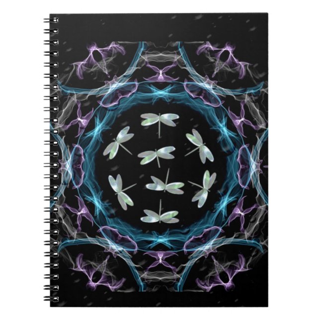 Caderno Espiral O sonho das libélulas (Frente)