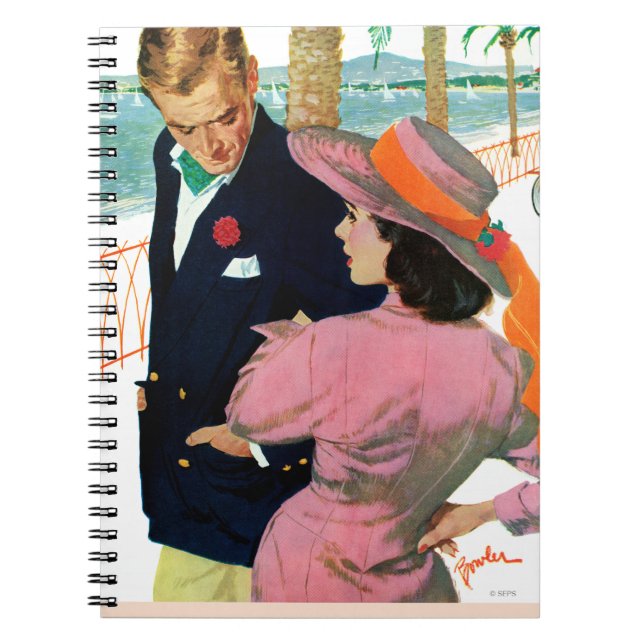 Caderno Espiral O Stategy do amor (Frente)