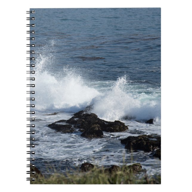 Caderno Espiral O surf do Oceano Pacífico (Frente)